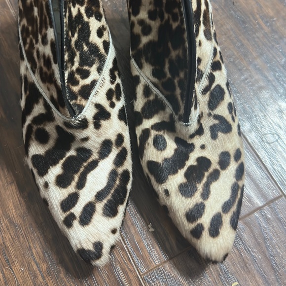 Boden Real Calf Hair & leather BOOTIES Sz 40 Alexis - Picture 4 of 6